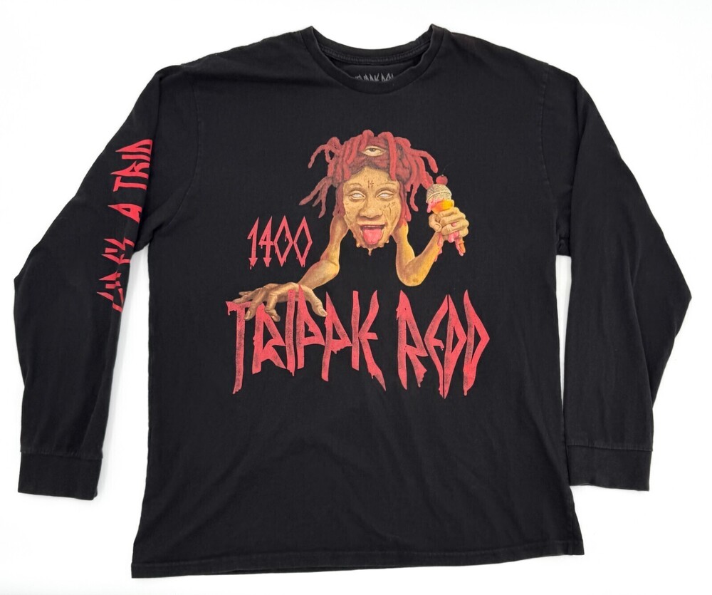 Trippie Redd Shirt Adult Extra Large Black 1400 Lifes a Trip Rap Hip Hop Concert